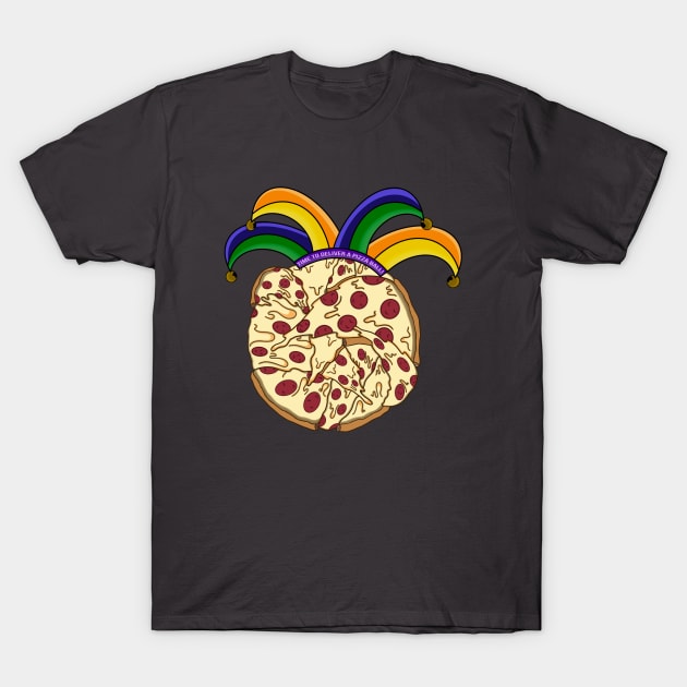 Time to Deliver a Pizza Ball! T-Shirt by Maddy Young